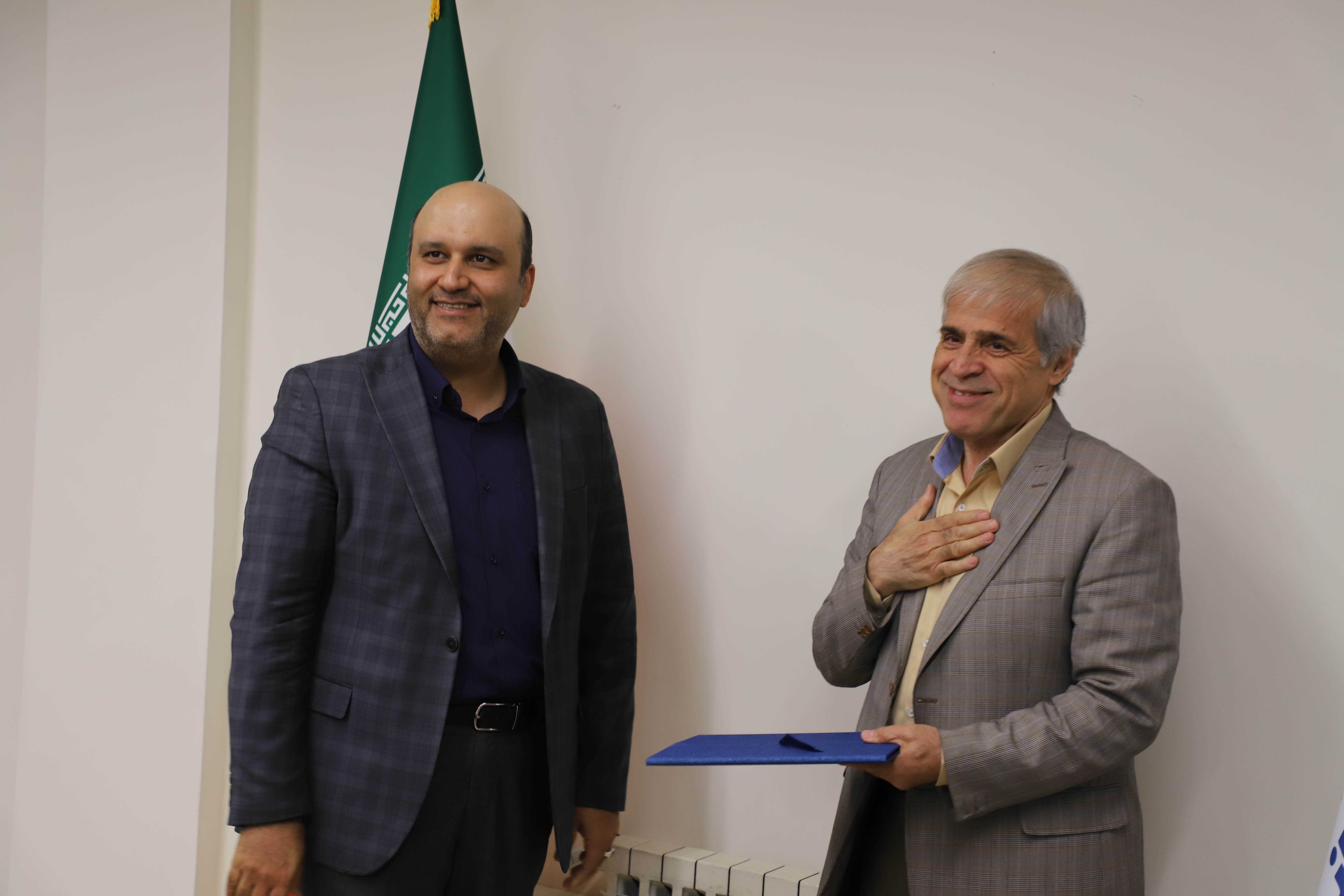 برگزاری جلسه معارفه سرپرست جدید معاونت مالی و اداری صندوق آینده‌ساز